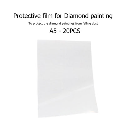 20pcs Release Paper Replacement Anti-Dirty DIY Diamond Painting Cover (A5)