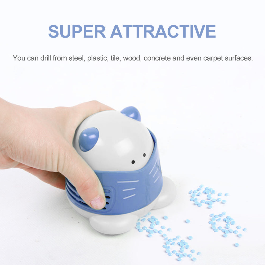 Mini Diamond Painting Drill Desktop Vacuum Cleaner Cleaning Machine (Blue)