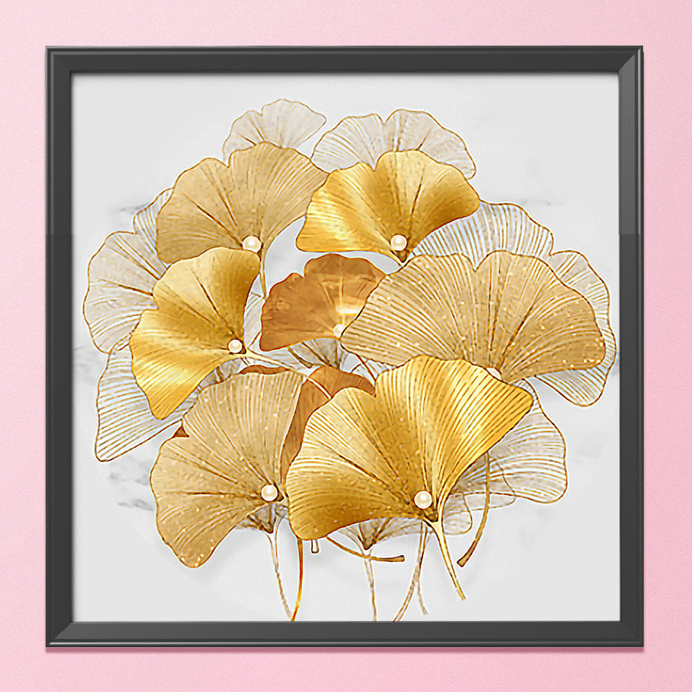 Ginkgo - 11CT Stamped Cross Stitch 50*50CM