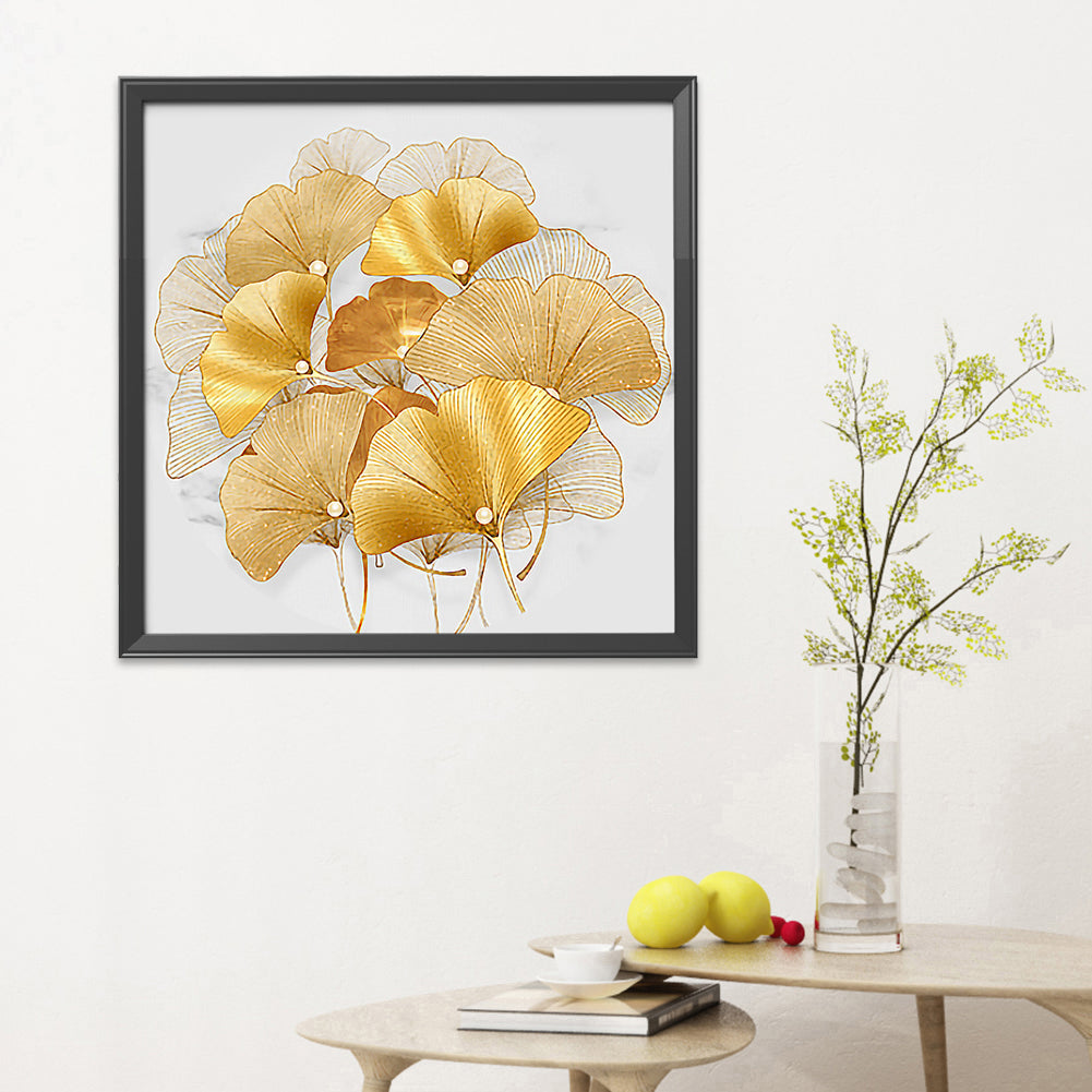 Ginkgo - 11CT Stamped Cross Stitch 50*50CM