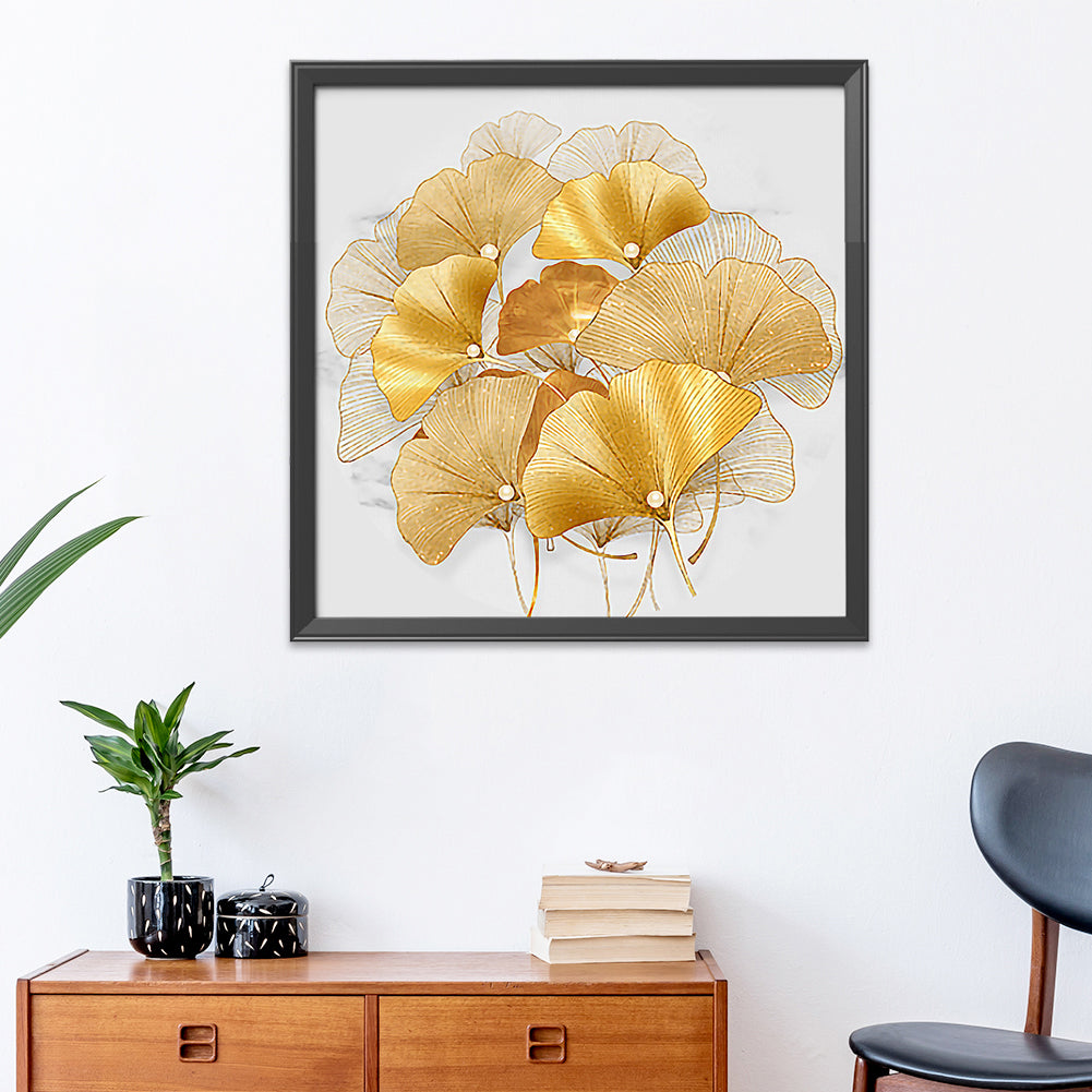 Ginkgo - 11CT Stamped Cross Stitch 50*50CM