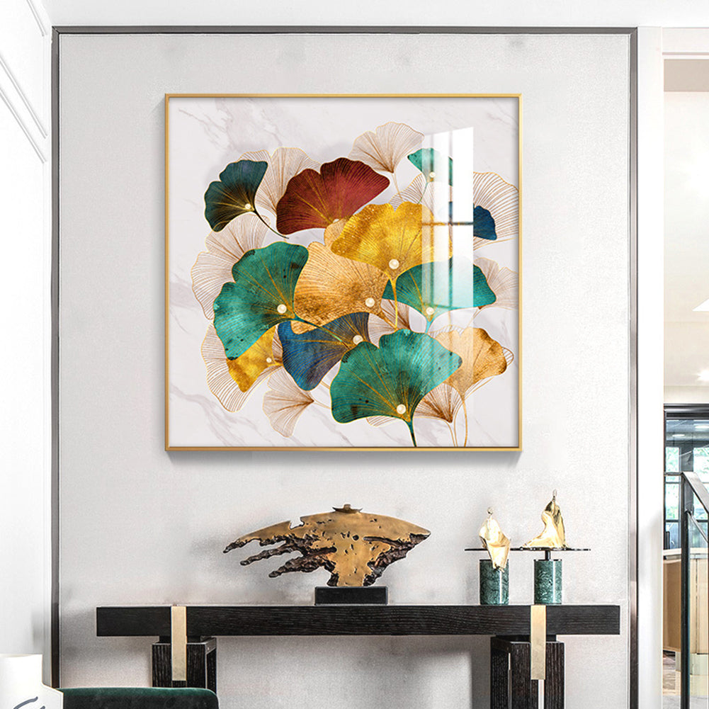 Ginkgo - 11CT Stamped Cross Stitch 50*50CM