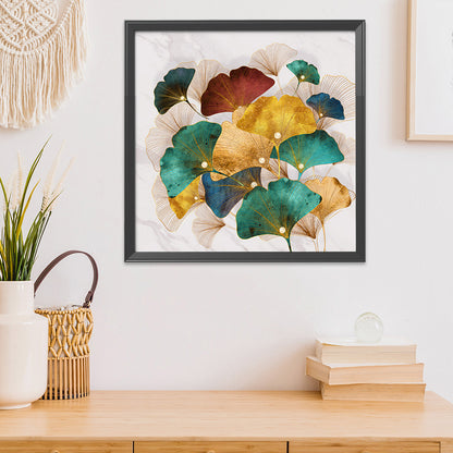 Ginkgo - 11CT Stamped Cross Stitch 50*50CM