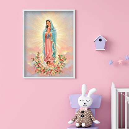 Saint Maria - Full Round Drill Diamond Painting 30*40CM