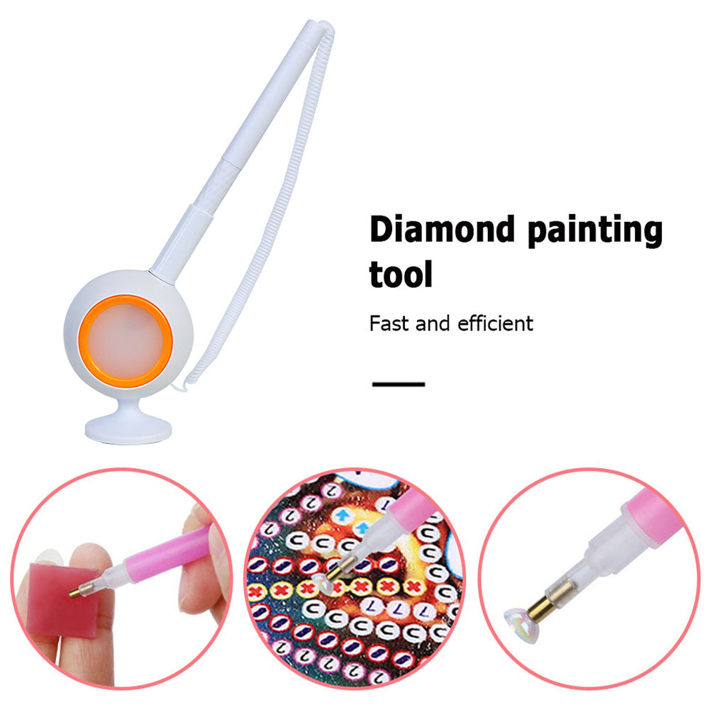 Diamond Painting Drawing Pens LED Lighting Point Drill Pen for DIY Craft