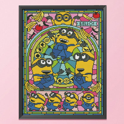 Anime - 11CT Stamped Cross Stitch 30*40CM
