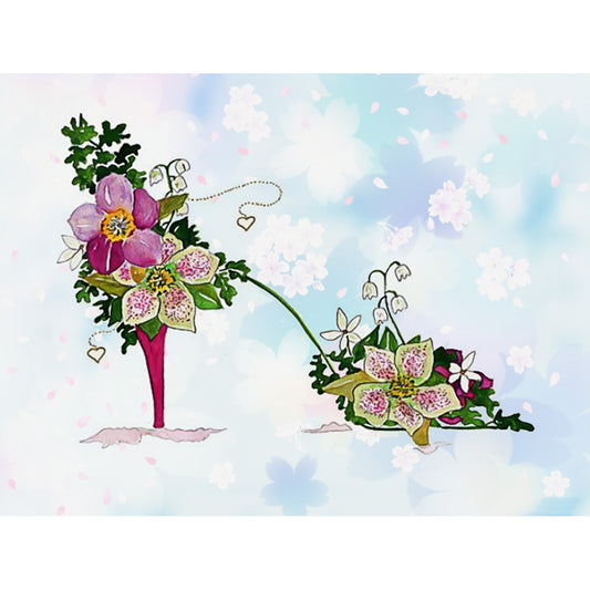 High Heels - Full Round Drill Diamond Painting 40*30CM