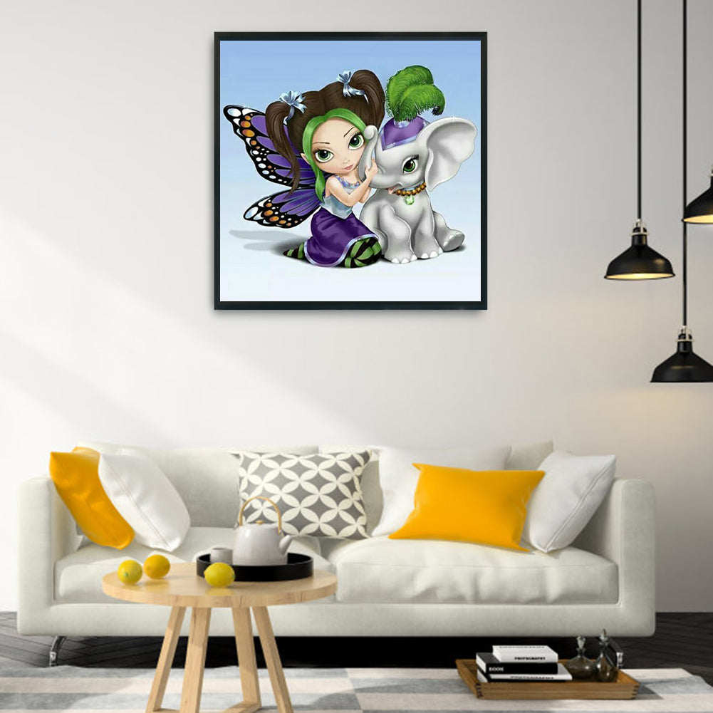 Elf - Full Round Drill Diamond Painting 30*30CM