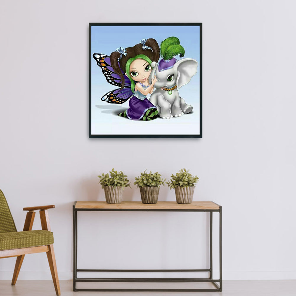 Elf - Full Round Drill Diamond Painting 30*30CM