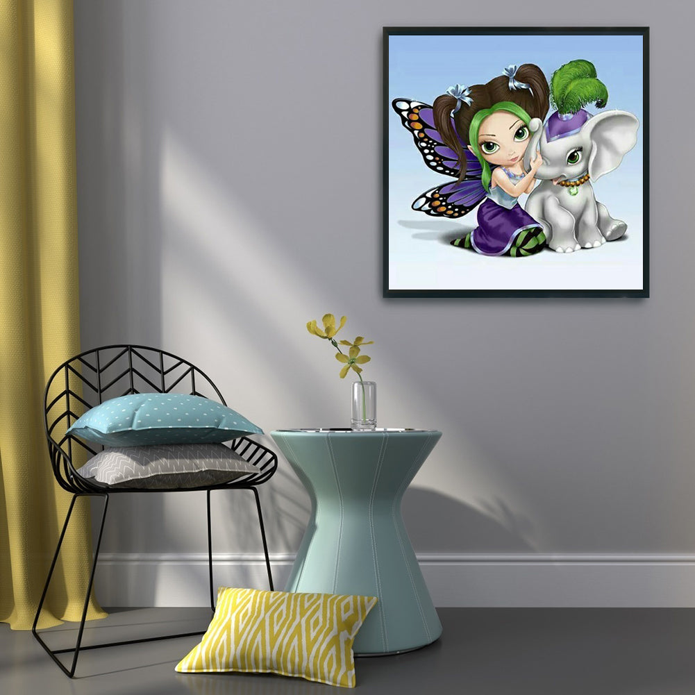 Elf - Full Round Drill Diamond Painting 30*30CM