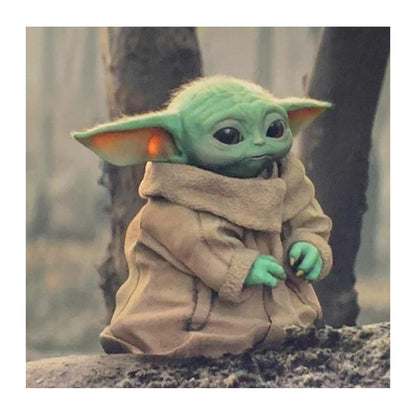 Cartoon Yoda - Full Round Drill Diamond Painting 30*30CM