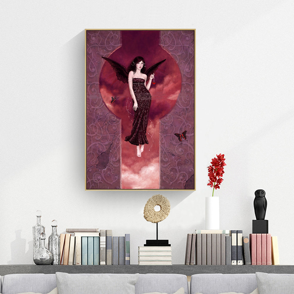 Sprite Angel - Full Round Drill Diamond Painting 30*40CM