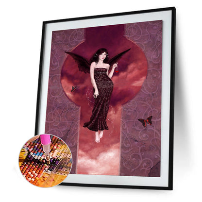Sprite Angel - Full Round Drill Diamond Painting 30*40CM
