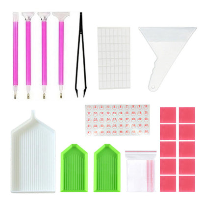 Diamond Painting Tools Set Tweezer Drill Pen Rhinestone Picture Tools Kit