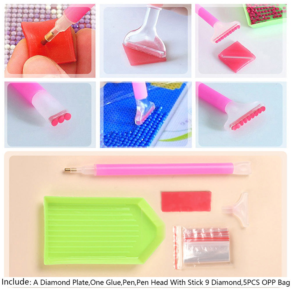 Diamond Painting Tools Set Tweezer Drill Pen Rhinestone Picture Tools Kit