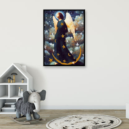 Star Angel - Full Round Drill Diamond Painting 35*45CM