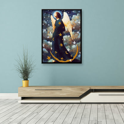 Star Angel - Full Round Drill Diamond Painting 35*45CM
