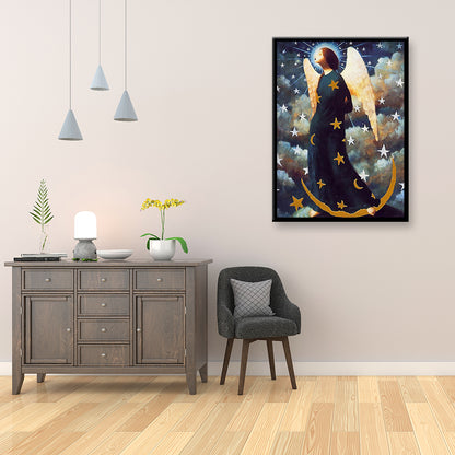 Star Angel - Full Round Drill Diamond Painting 35*45CM
