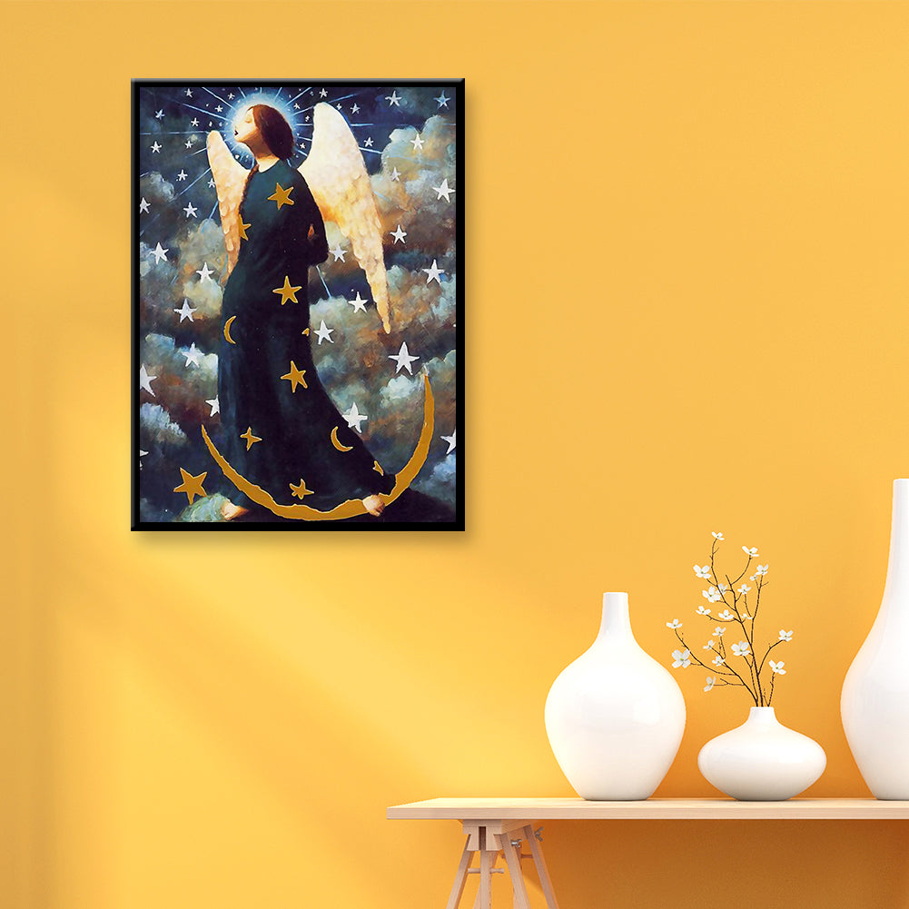 Star Angel - Full Round Drill Diamond Painting 35*45CM