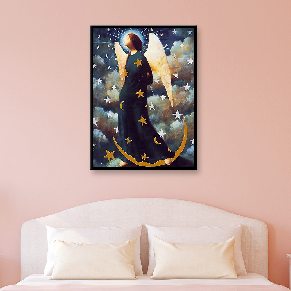 Star Angel - Full Round Drill Diamond Painting 35*45CM