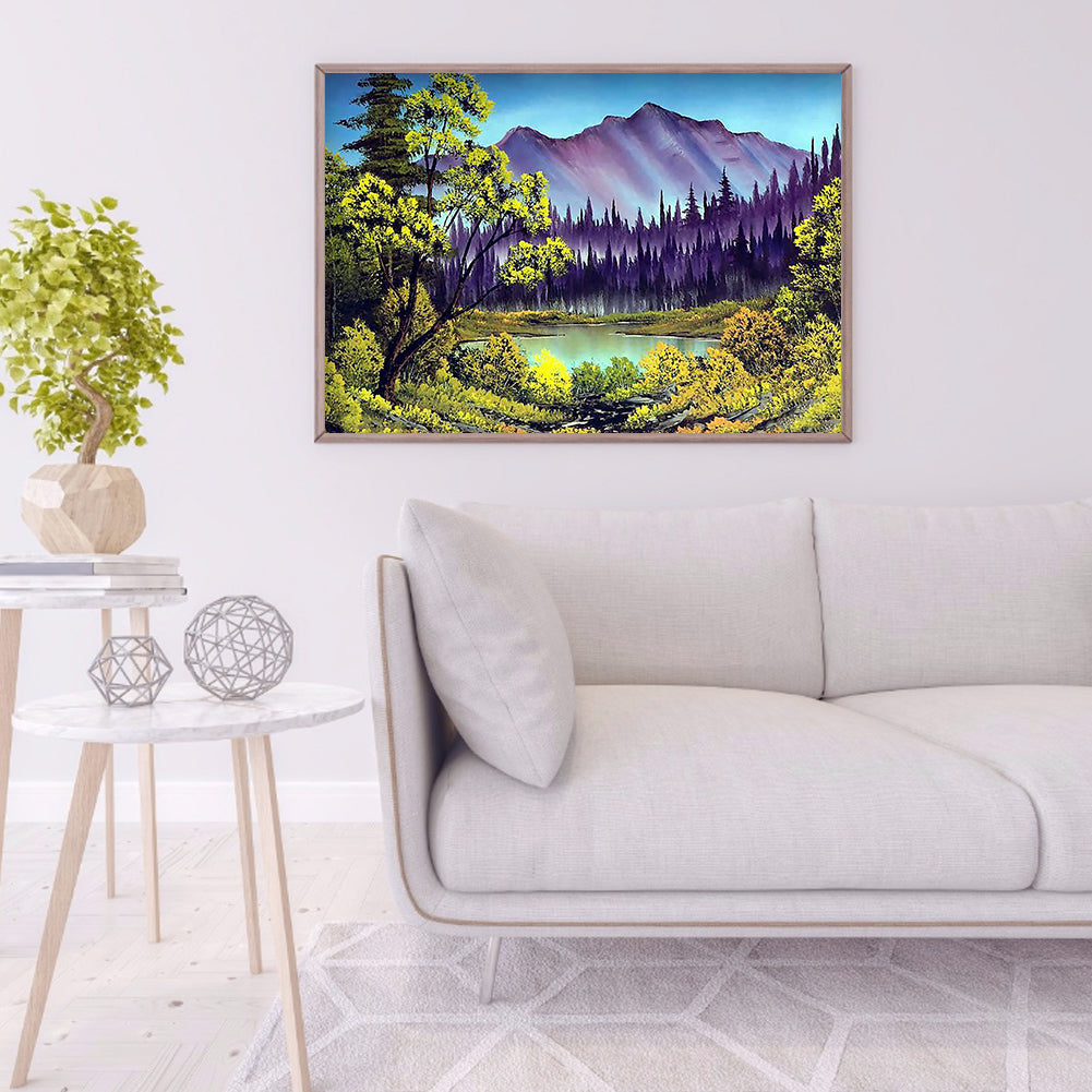 European City - Full Round Drill Diamond Painting 50*40CM