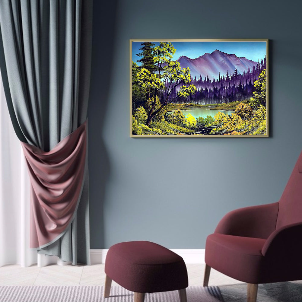 European City - Full Round Drill Diamond Painting 50*40CM