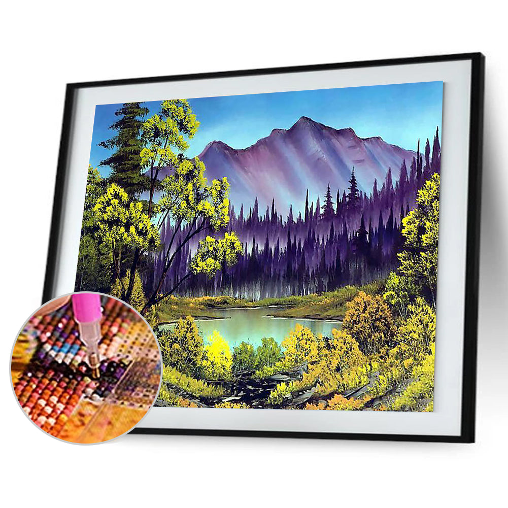 European City - Full Round Drill Diamond Painting 50*40CM