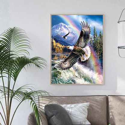 Flying Eagle - Full Round Drill Diamond Painting 30*40CM