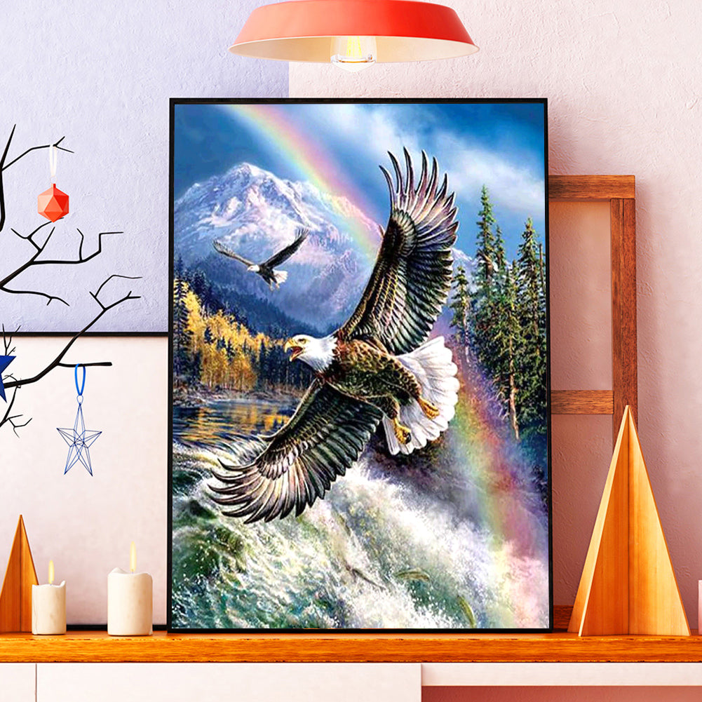 Flying Eagle - Full Round Drill Diamond Painting 30*40CM