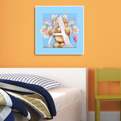 Cartoon Bear - Full Round Drill Diamond Painting 30*30CM