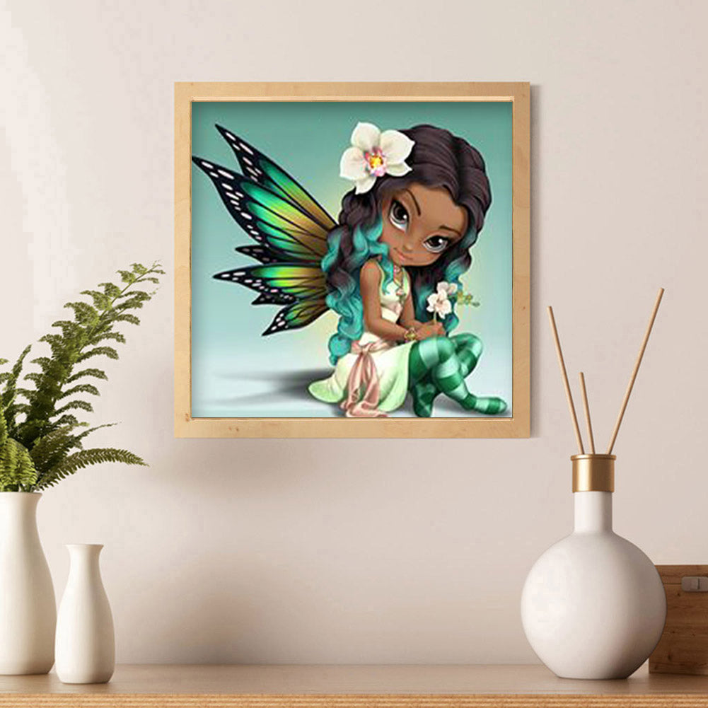 Doll - Full Round Drill Diamond Painting 30*30CM