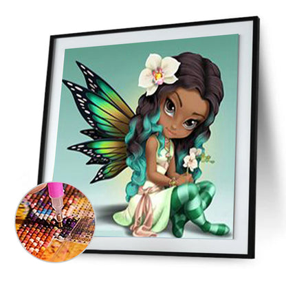 Doll - Full Round Drill Diamond Painting 30*30CM