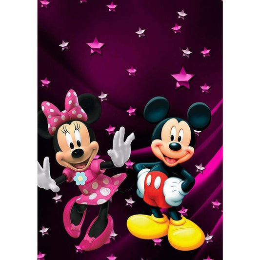Cartoon Mouse - Full Round Drill Diamond Painting 30*40CM