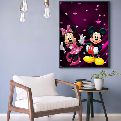 Cartoon Mouse - Full Round Drill Diamond Painting 30*40CM