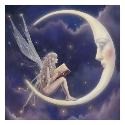 Butterfly Girl - 11CT Stamped Cross Stitch 30*30CM
