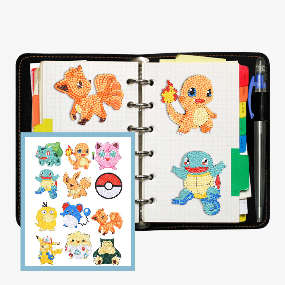 Diamond Painting Stickers Kits 5D DIY Cartoon Handmade Mosaic (LD-0101)