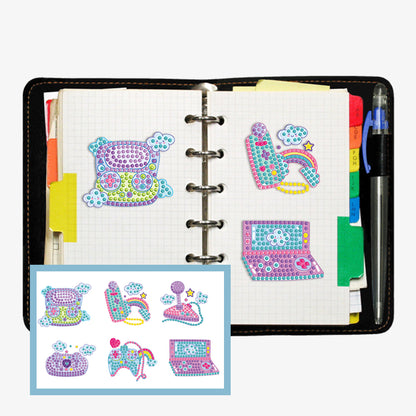 Diamond Painting Stickers Kits 5D DIY Cartoon Handmade Mosaic (LD-0106)