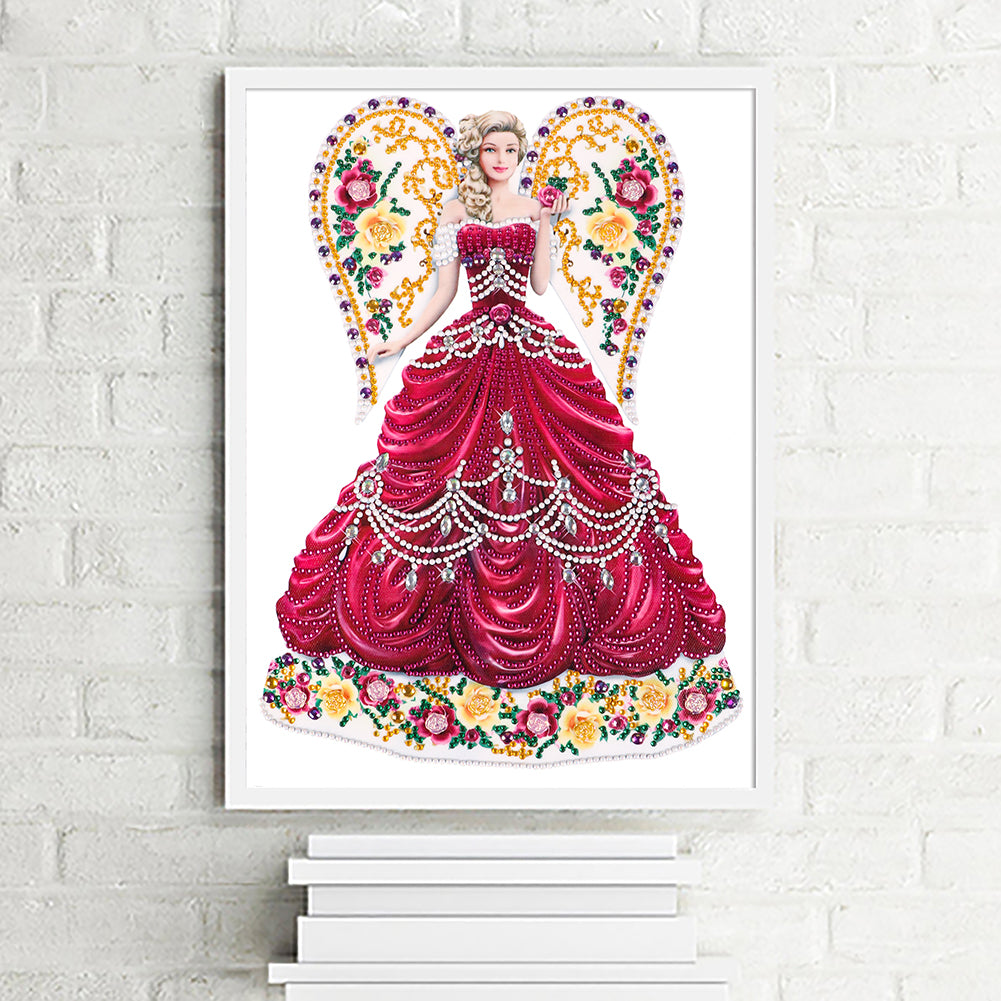 Dress Beauty - Special Shaped Drill Diamond Paintng 30*40CM
