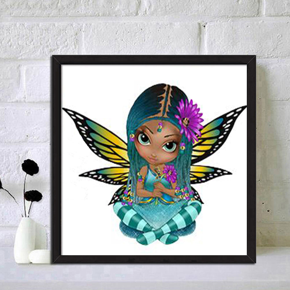 Cartoon Doll - Full Round Drill Diamond Painting 30*30CM