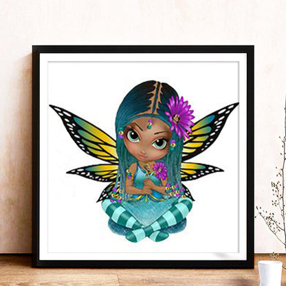 Cartoon Doll - Full Round Drill Diamond Painting 30*30CM