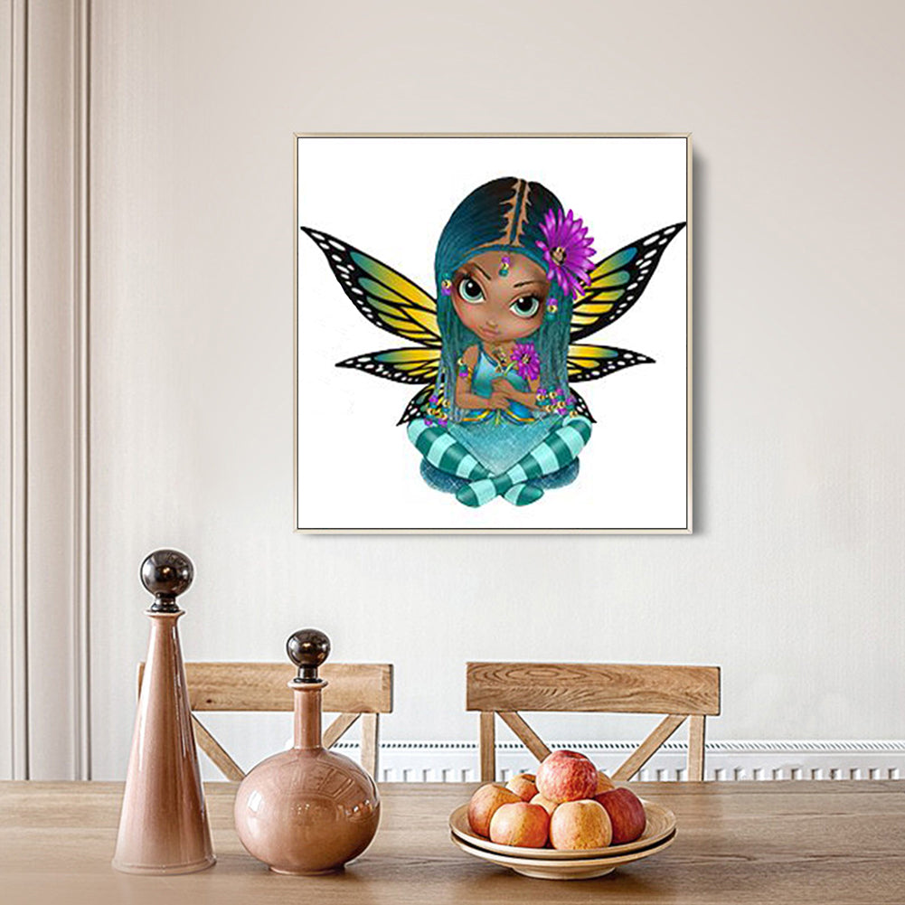Cartoon Doll - Full Round Drill Diamond Painting 30*30CM