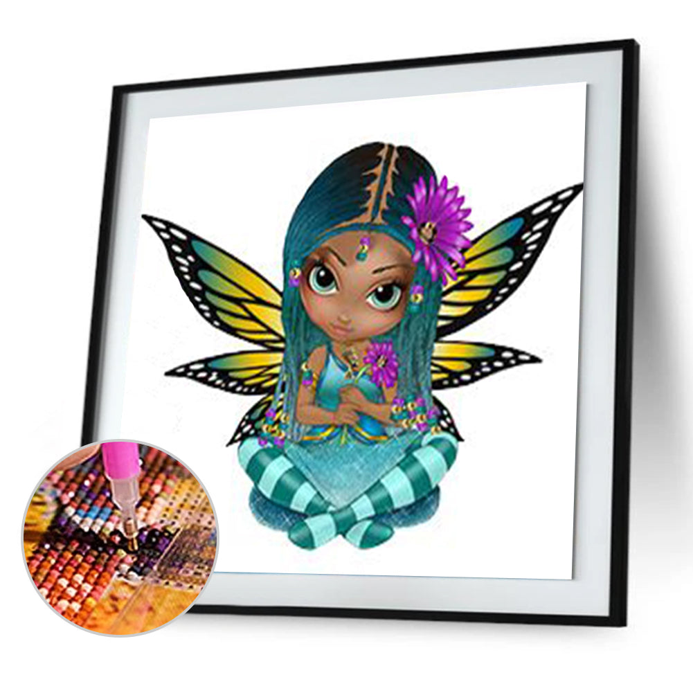 Cartoon Doll - Full Round Drill Diamond Painting 30*30CM