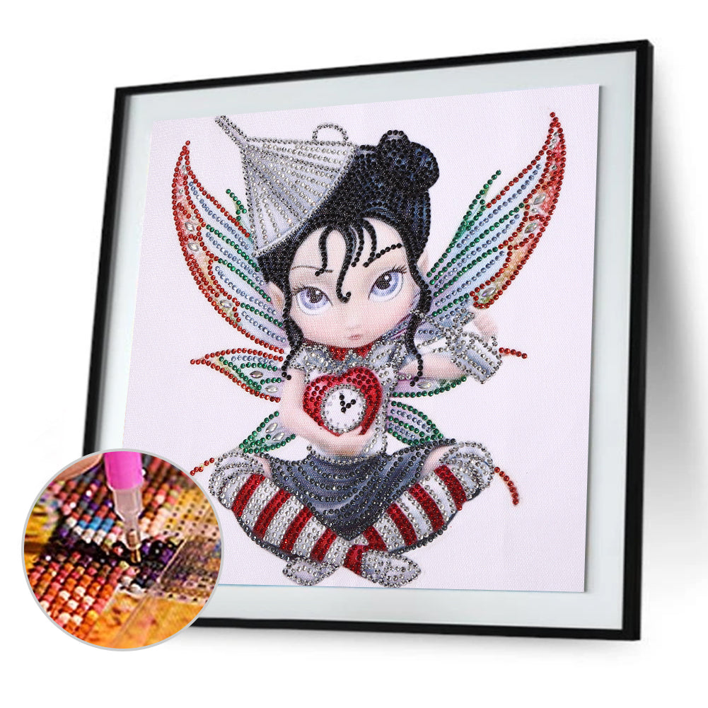 Doll - Special Shaped Drill Diamond Paintng 30*30CM