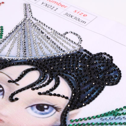 Doll - Special Shaped Drill Diamond Paintng 30*30CM