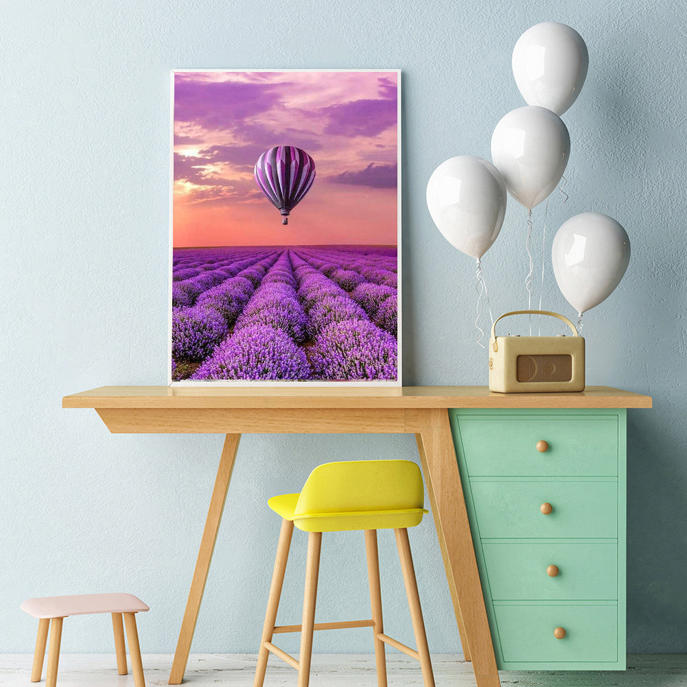 Hot Balloon - Full Round Drill Diamond Painting 30*40CM