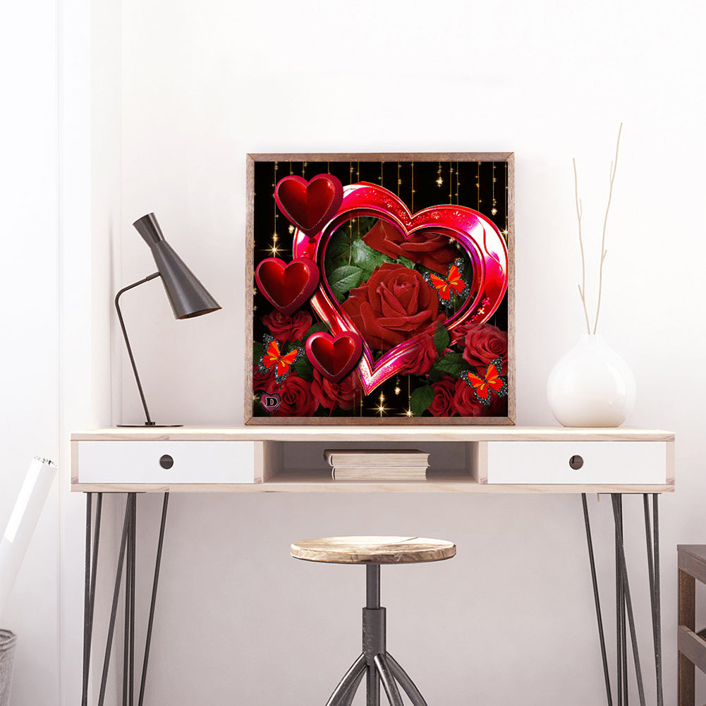 Rose - Full Round Drill Diamond Painting 30*30CM