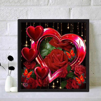 Rose - Full Round Drill Diamond Painting 30*30CM