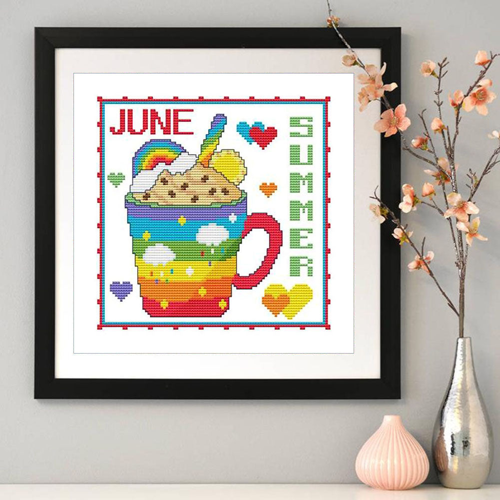 Dessert Cup - Full Round Drill Diamond Painting 40*40CM