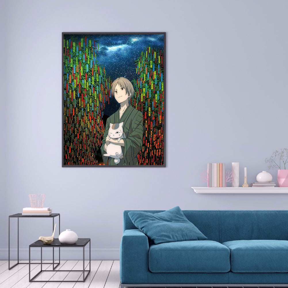 Japanese Comics - Full Round Drill Diamond Painting 30*40CM