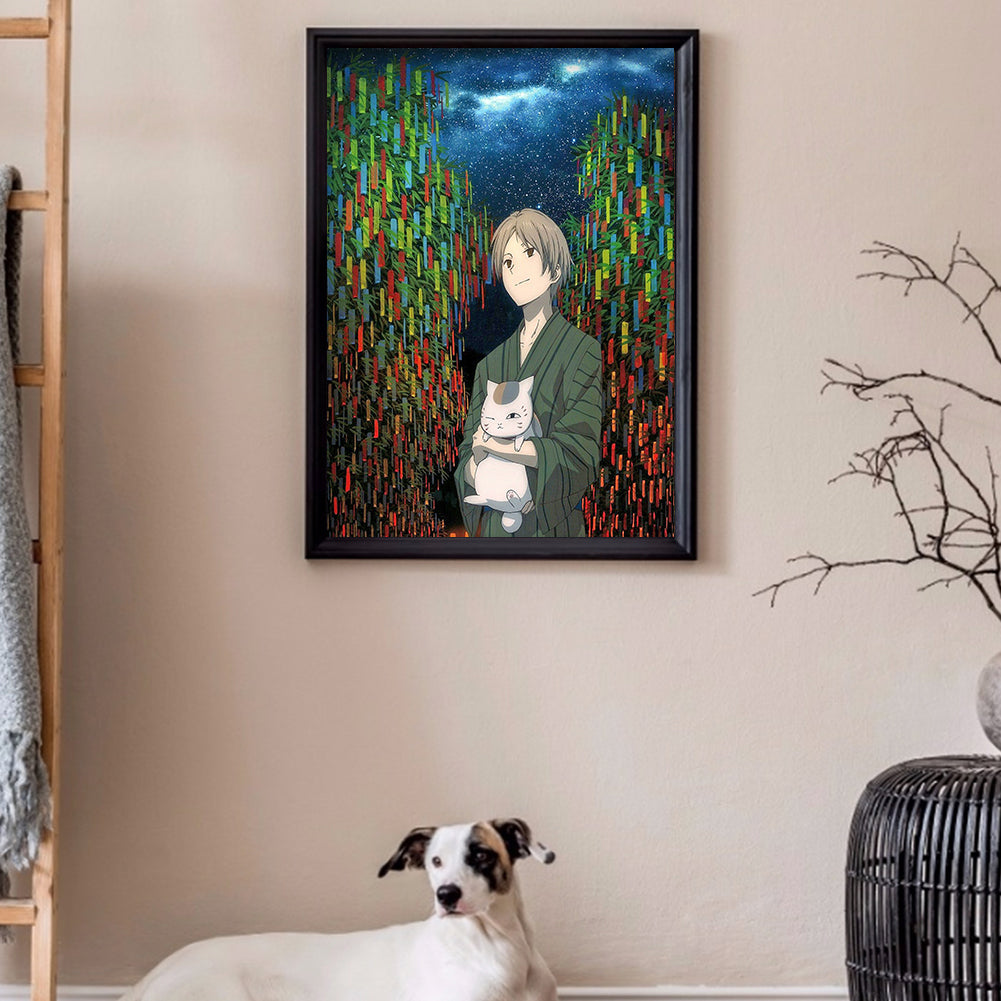 Japanese Comics - Full Round Drill Diamond Painting 30*40CM